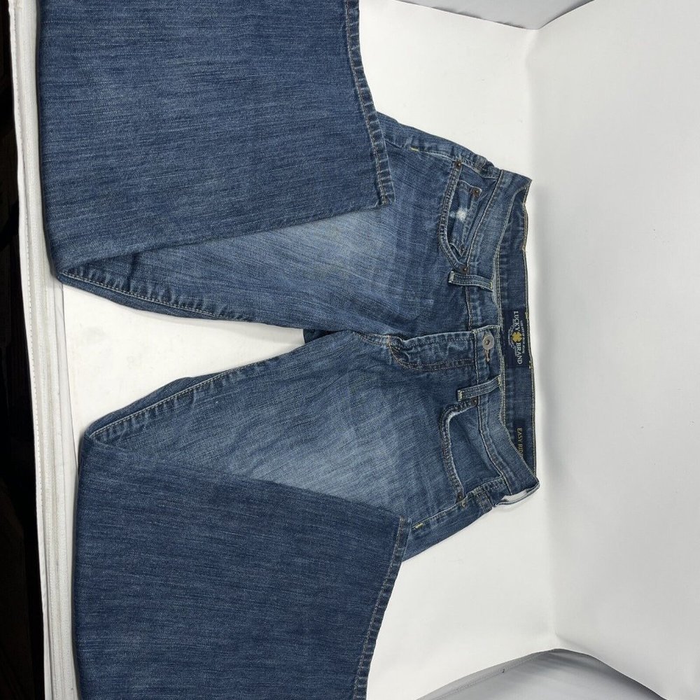Lucky Brand Easy Rider Boot Denim Jeans Womens Size 8/29 Mid Rise Stretch